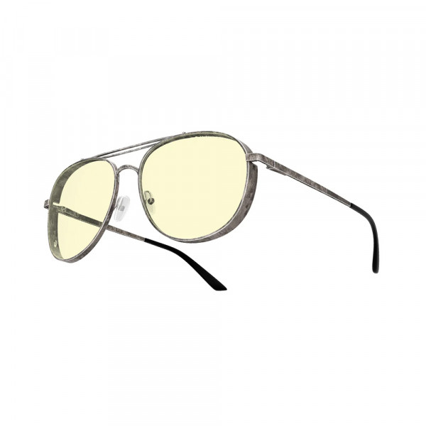 Gunnar Fallout Brotherhood of Steel Gunmetal (Amber Lens Tint)  
